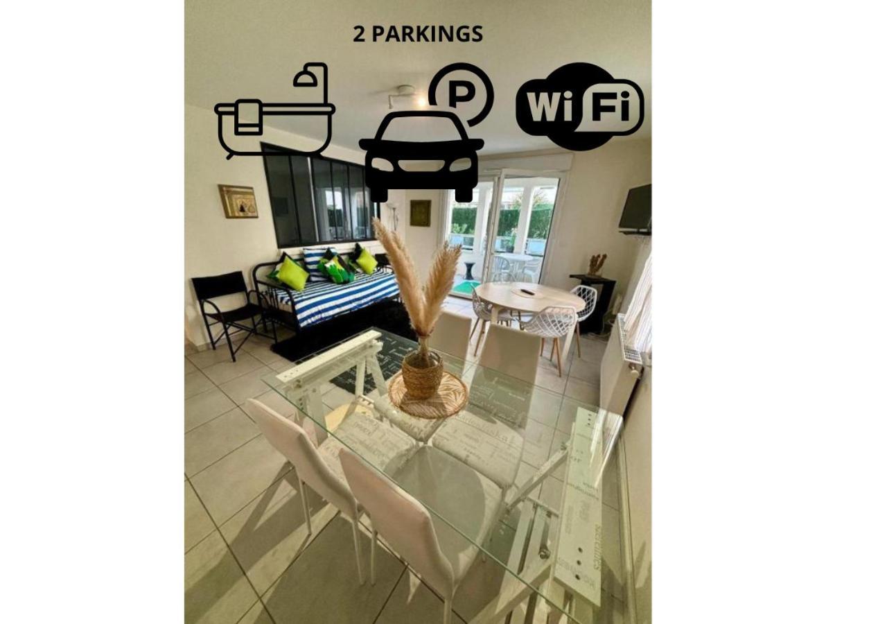 Apartment 3 Chambres, Metro Tram A 50 M, Double Parking Prive !