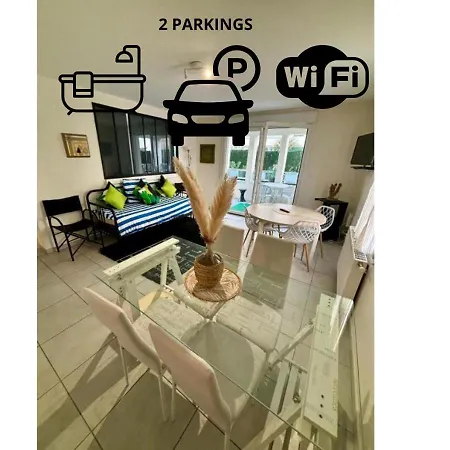 3 Chambres, Metro Tram A 50 M, Double Parking Prive ! Vaulx-en-Velin Exterior photo