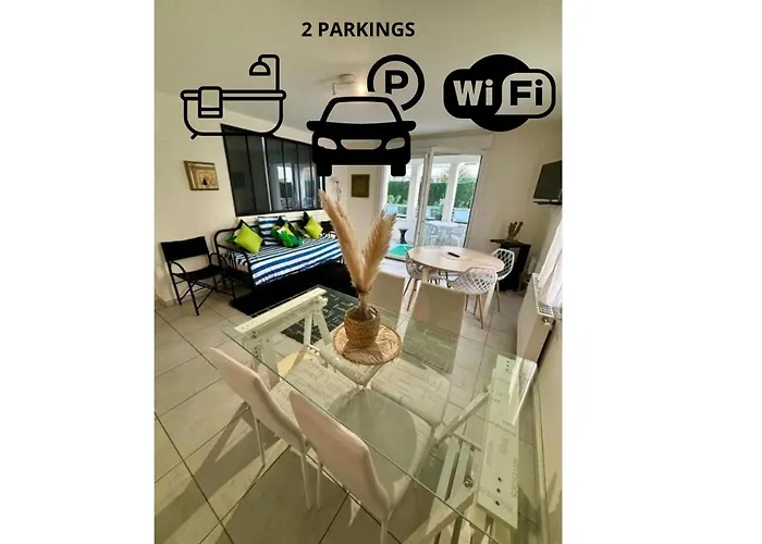 3 Chambres, Metro Tram A 50 M, Double Parking Prive !